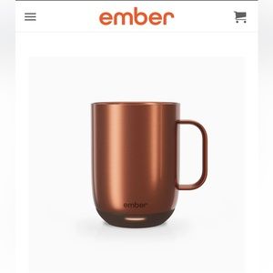 NIB Ember 2 smart mug 14 oz- color copper